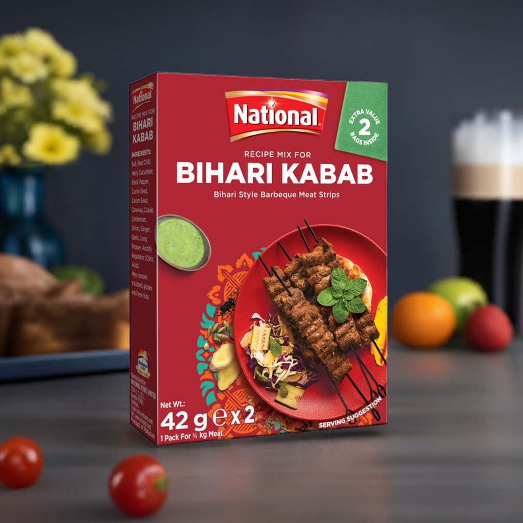 National Bihari Kabab Masala-Gms : 42 - www.foodworldmd.com