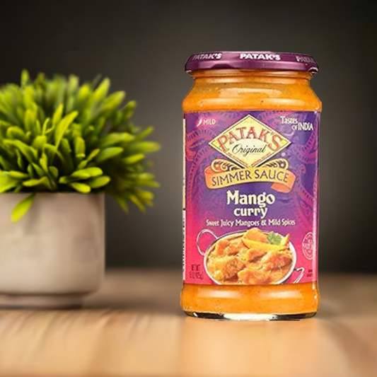 Patak Mango Curry Sauce-Gms : 425 - www.foodworldmd.com