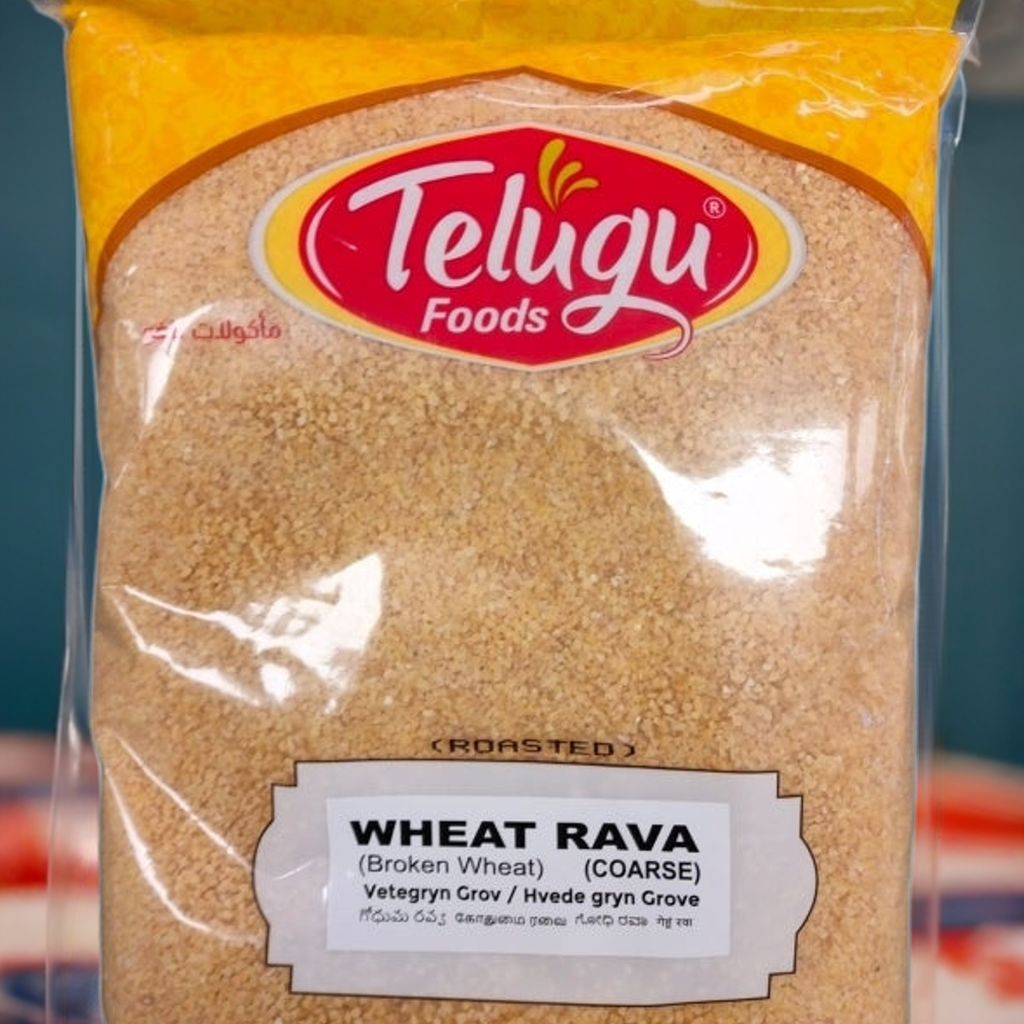 Telugu Roasted Wheat Rava-Lbs : 4 - www.foodworldmd.com