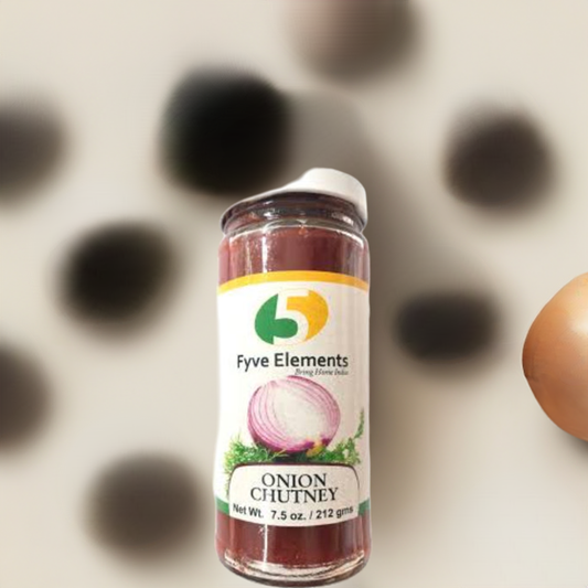 Fyve Elements Onion Chutney-Oz : 7.5