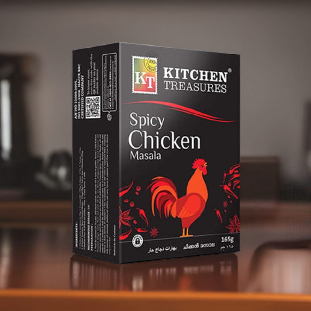 Kitchen Treasure Spicy Chicken Masala-Gms : 165 - www.foodworldmd.com