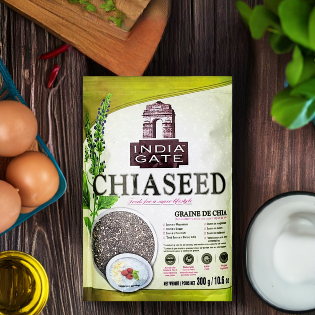 India Gate Chia Seeds-Gms : 300 - www.foodworldmd.com