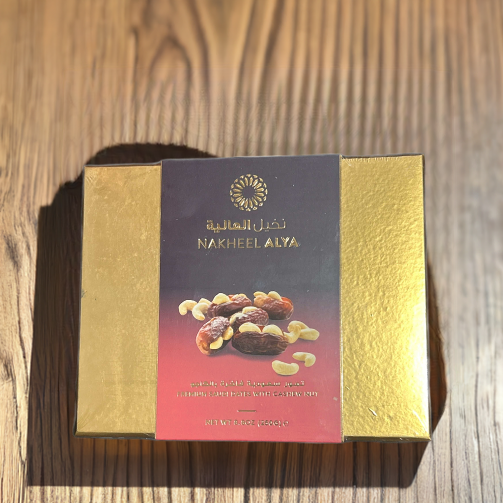 Nakheel Alya Dates Cashew Nut-Gms : 250 - www.foodworldmd.com