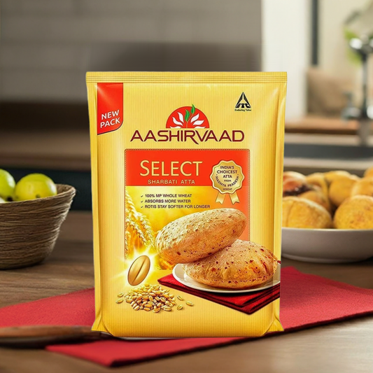 Aashirvaad Select Wheat Flour-Lbs : 10 - www.foodworldmd.com