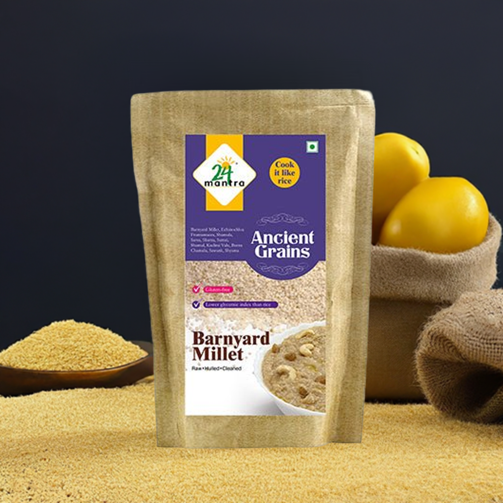 24 Mantra Barnyard Millet-Gms : 500 - www.foodworldmd.com