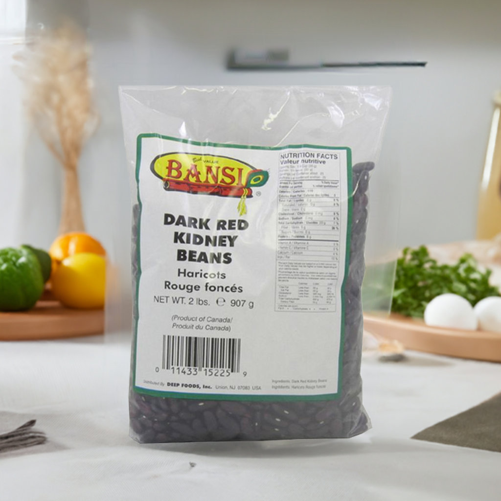 Bansi Dark Red Kidney Beans-Lbs : 4 - www.foodworldmd.com