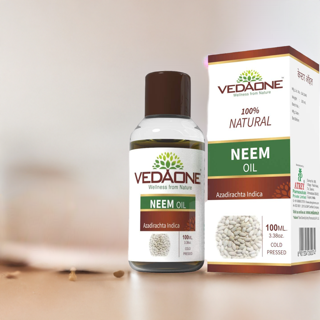 Veda One Neem Oil-Ml : 100 - www.foodworldmd.com