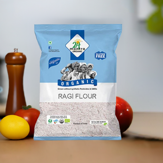 24 Mantra Organic Ragi Flour-Lbs : 4 - www.foodworldmd.com