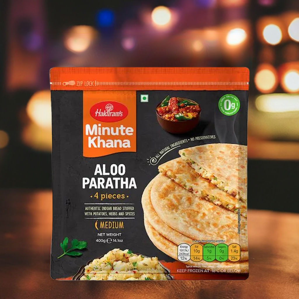 Haldirams Aloo Paratha-Gms : 400 - www.foodworldmd.com