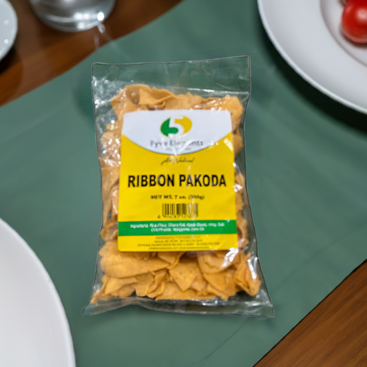 Fyve Elements Ribbon Pakoda-Gms : 200 - www.foodworldmd.com