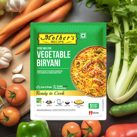 Mothers Vegetable Biryani Mix-Gms : 80 - www.foodworldmd.com