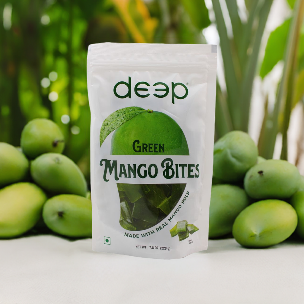 Deep Green Mango Bites-Gms : 220 - www.foodworldmd.com