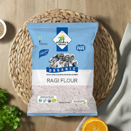 24 Mantra Organic Ragi Flour-Lbs : 4 - www.foodworldmd.com