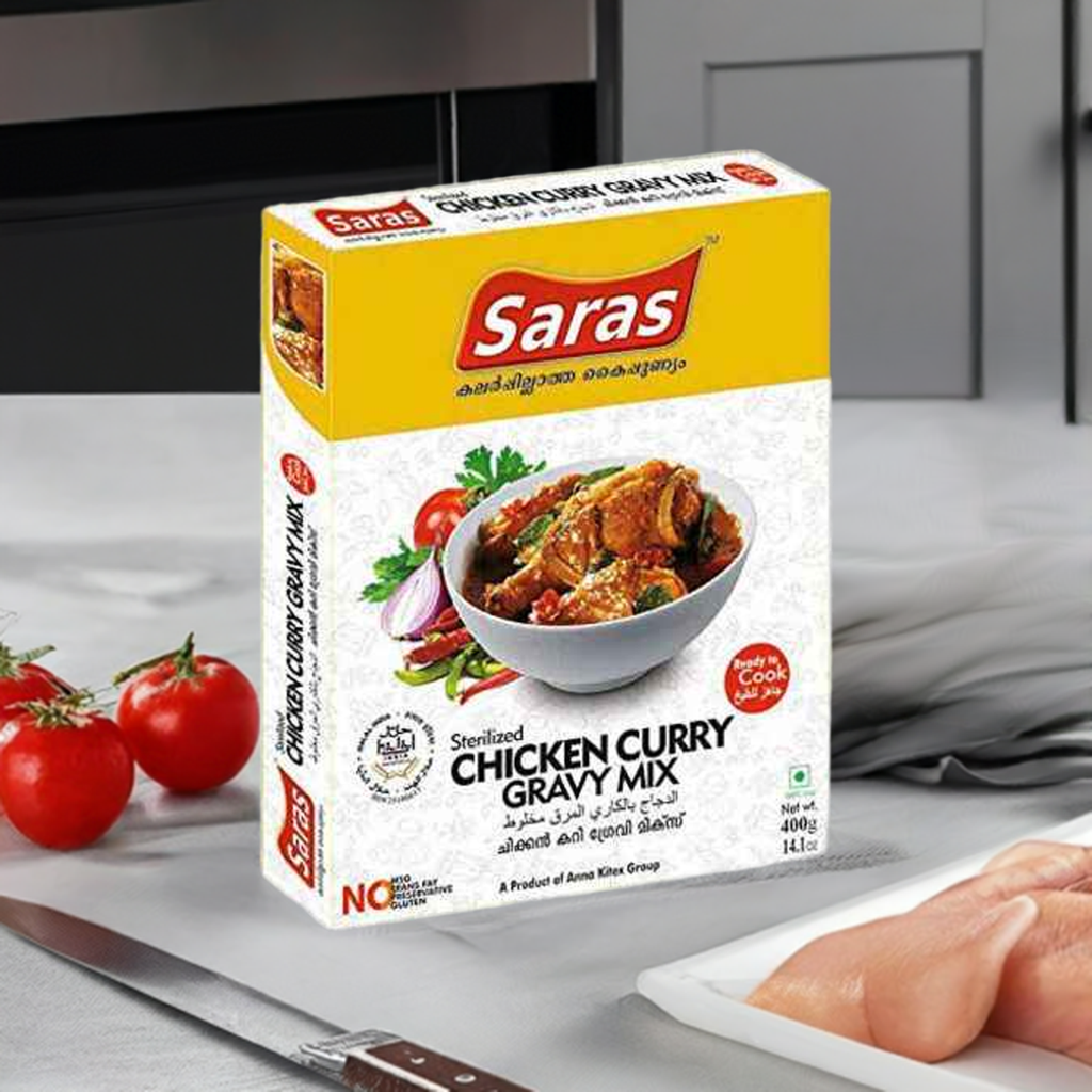 Saras Chicken Curry Gravy-Gms : 400 - www.foodworldmd.com