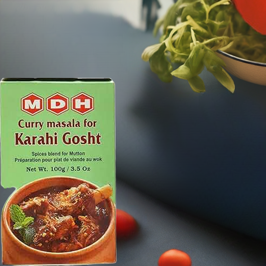 MDH Karahi Gosht Masala-Gms : 100 - www.foodworldmd.com