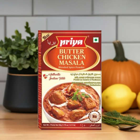 Priya Butter Chicken Masala-Gms : 50 - www.foodworldmd.com