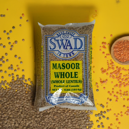 Swad Masoor Whole-Lbs : 4 - www.foodworldmd.com