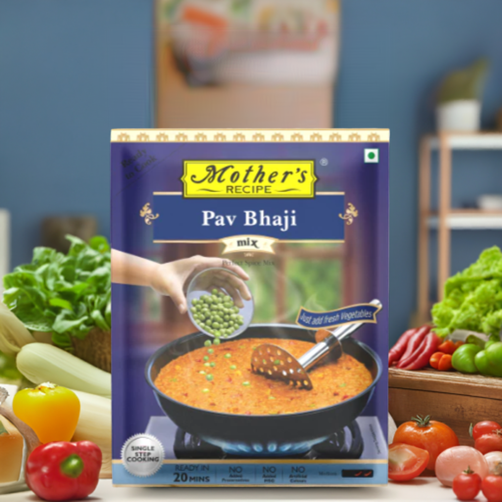 Mothers Pav Bhaji Mix-Gms : 100 - www.foodworldmd.com