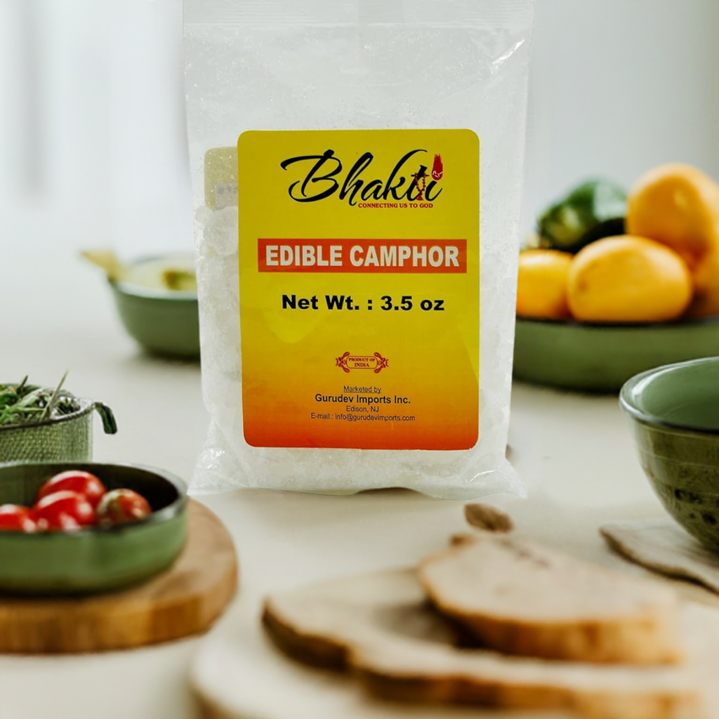 Bhakti Edible Camphor-Gms : 100 - www.foodworldmd.com