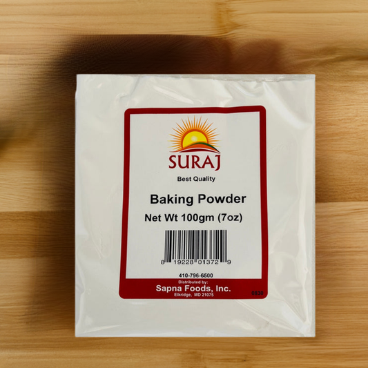 Suraj Baking Powder / Soda-Gms : 100 - www.foodworldmd.com