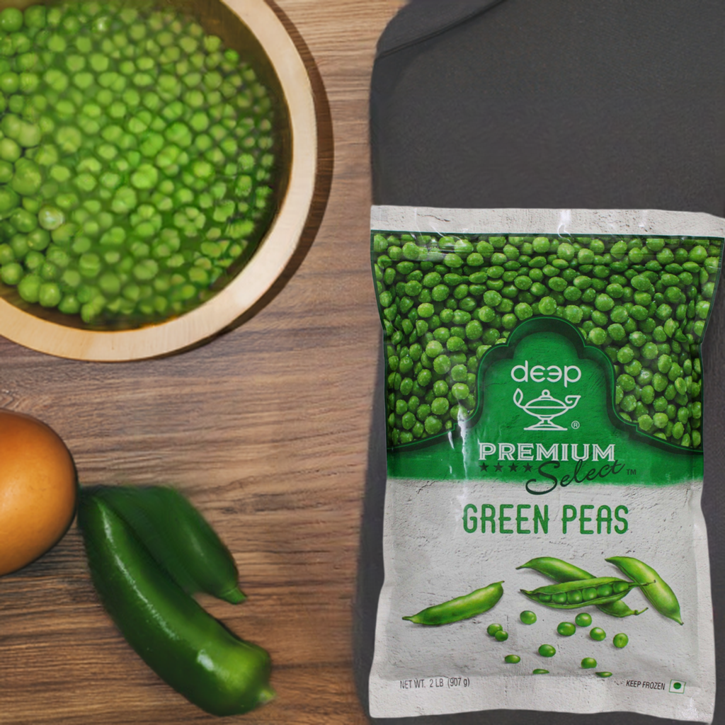 Deep Green Peas-Gms : 908 - www.foodworldmd.com