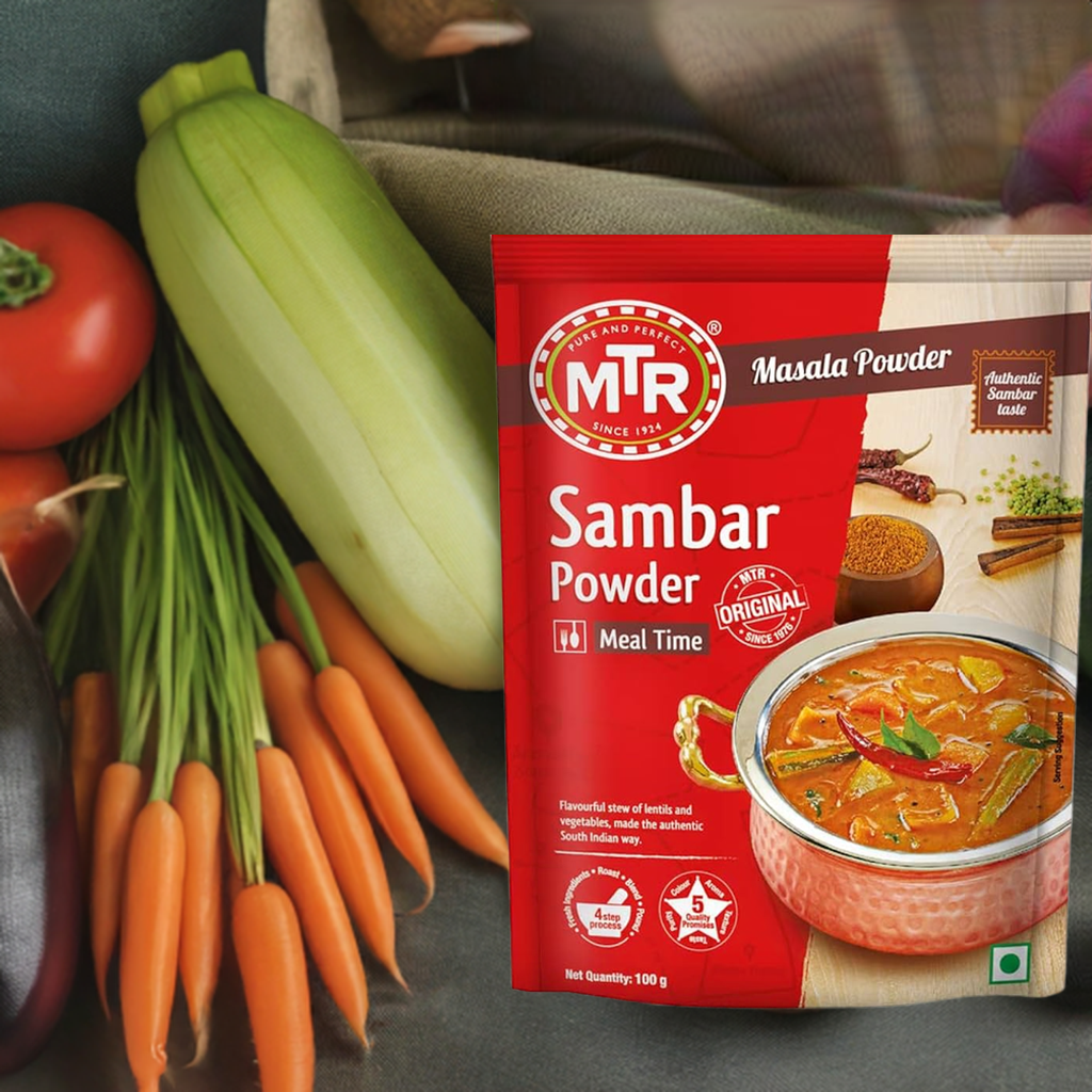 MTR Sambar Powder-Gms : 200 - www.foodworldmd.com