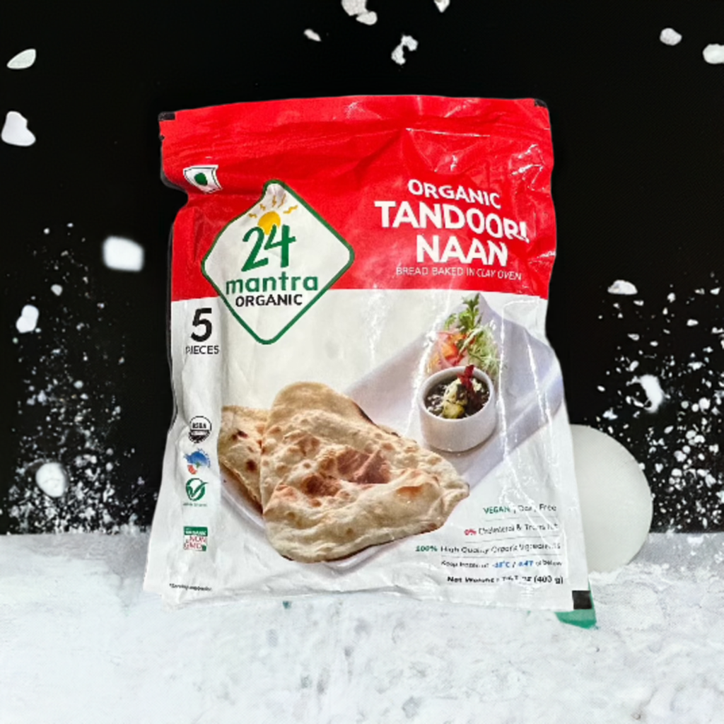 24 Mantra Organic Tandoori Naan-Gms : 400 - www.foodworldmd.com