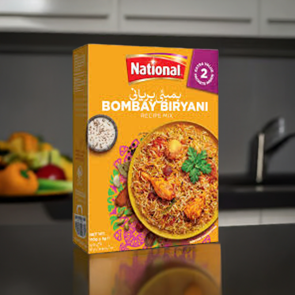 National Bombay Biryani Masala-Gms : 55 - www.foodworldmd.com