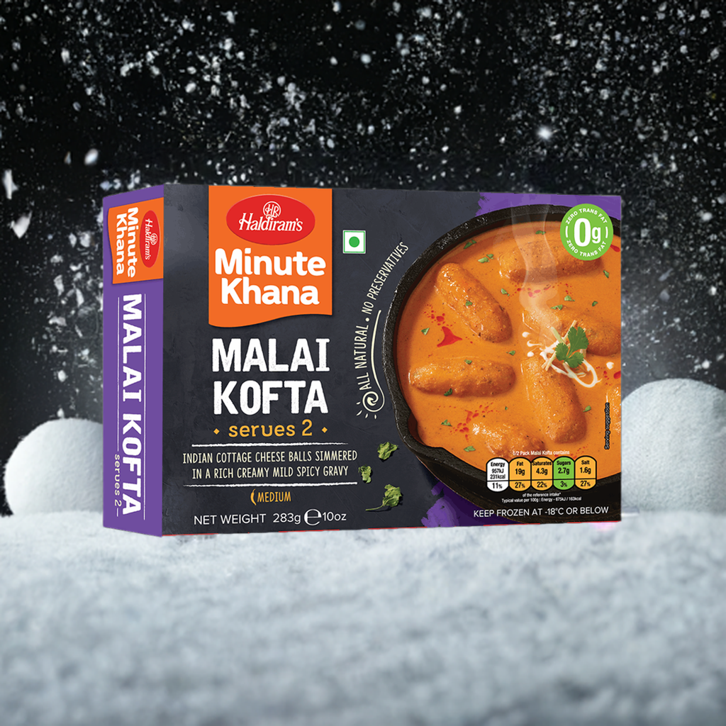 Haldirams Malai Kofta-Gms : 283 - www.foodworldmd.com