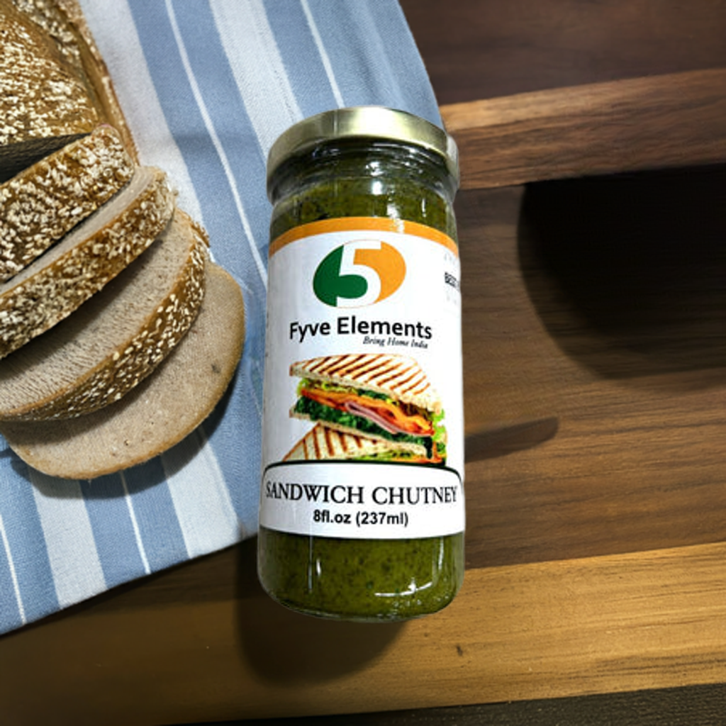 Fyve Elements Sandwich Chutney-Oz : 7.5 - www.foodworldmd.com