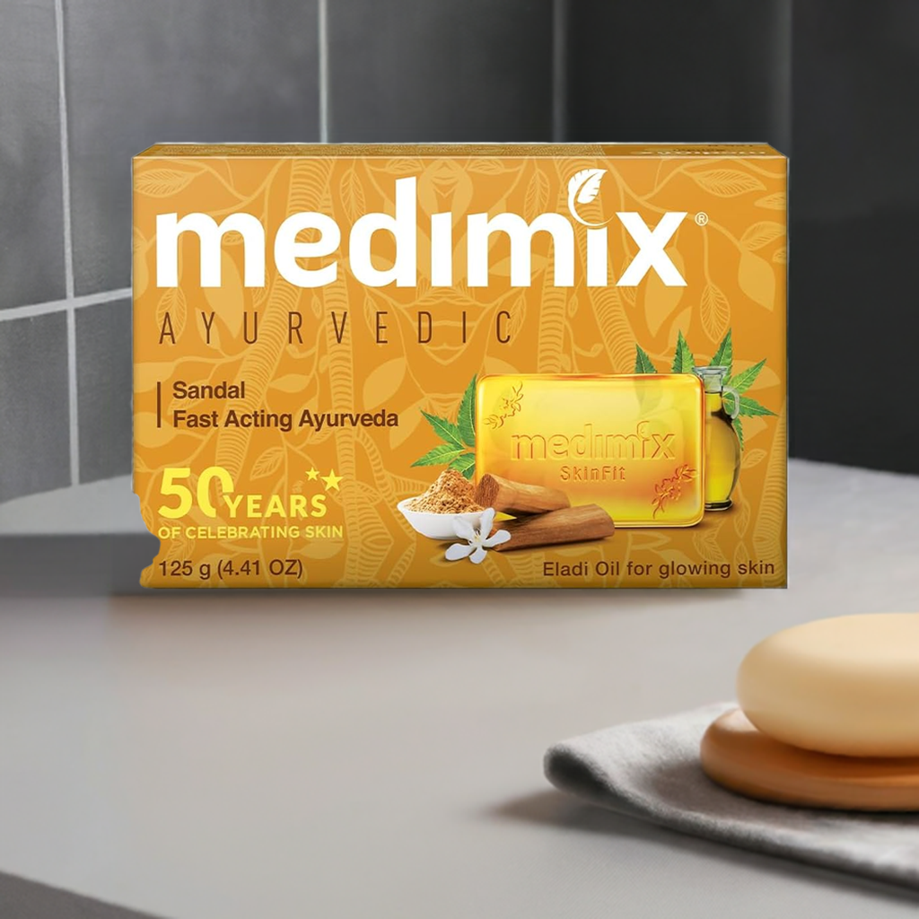 Medimix Sandal Soap-Gms : 125 - www.foodworldmd.com