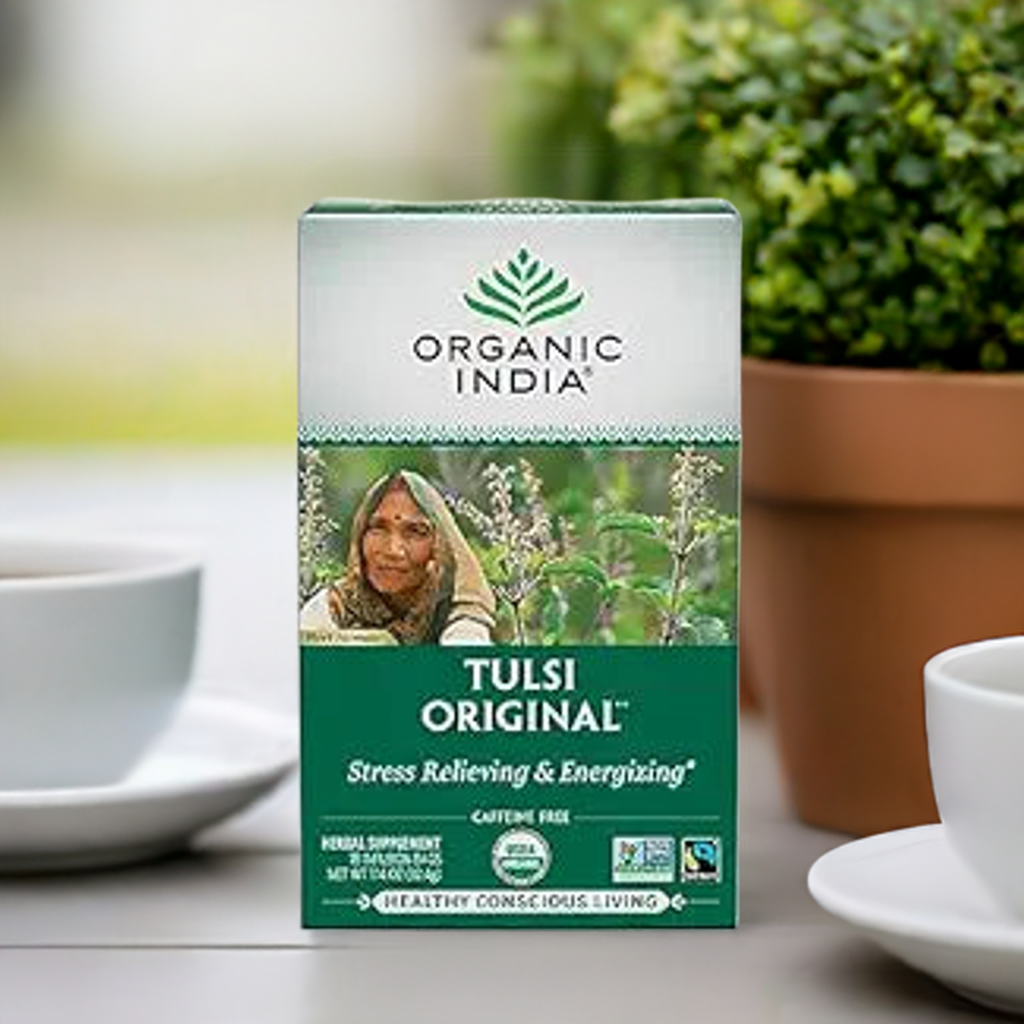 Organic India Tulsi Original Tea Bags-Gms : 32.4 - www.foodworldmd.com