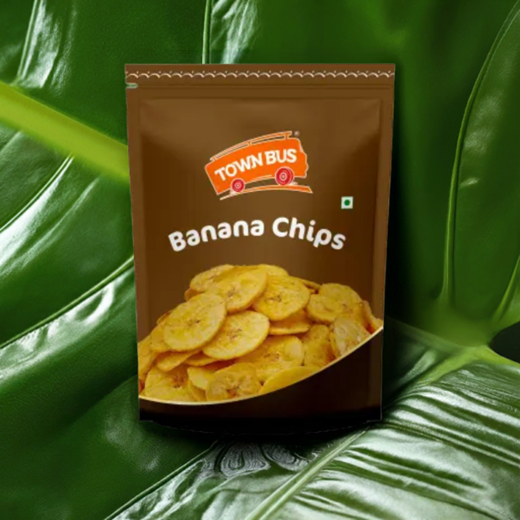 Town Bus Banana Chips (Buy 1 Get 1 Free)-Gms : 340 - www.foodworldmd.com