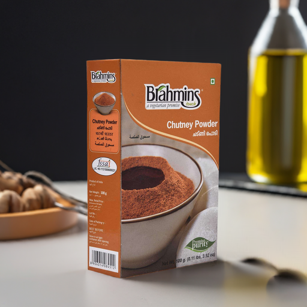 Brahmins Chutney Powder-Gms : 100 - www.foodworldmd.com