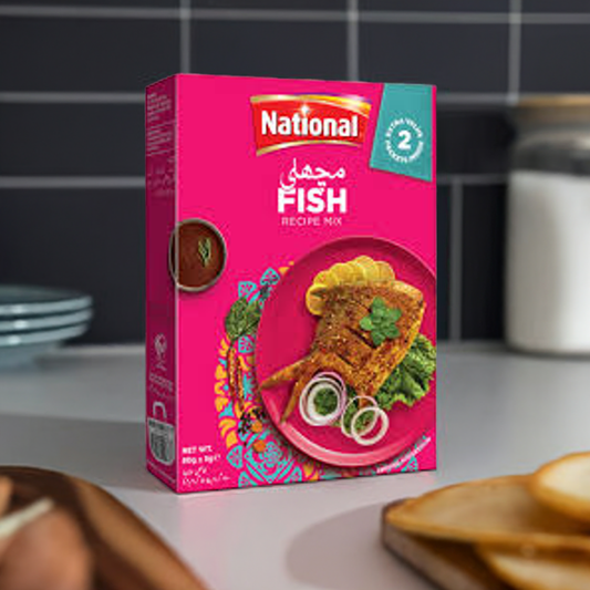 National Fish Fried Masala-Gms : 100 - www.foodworldmd.com