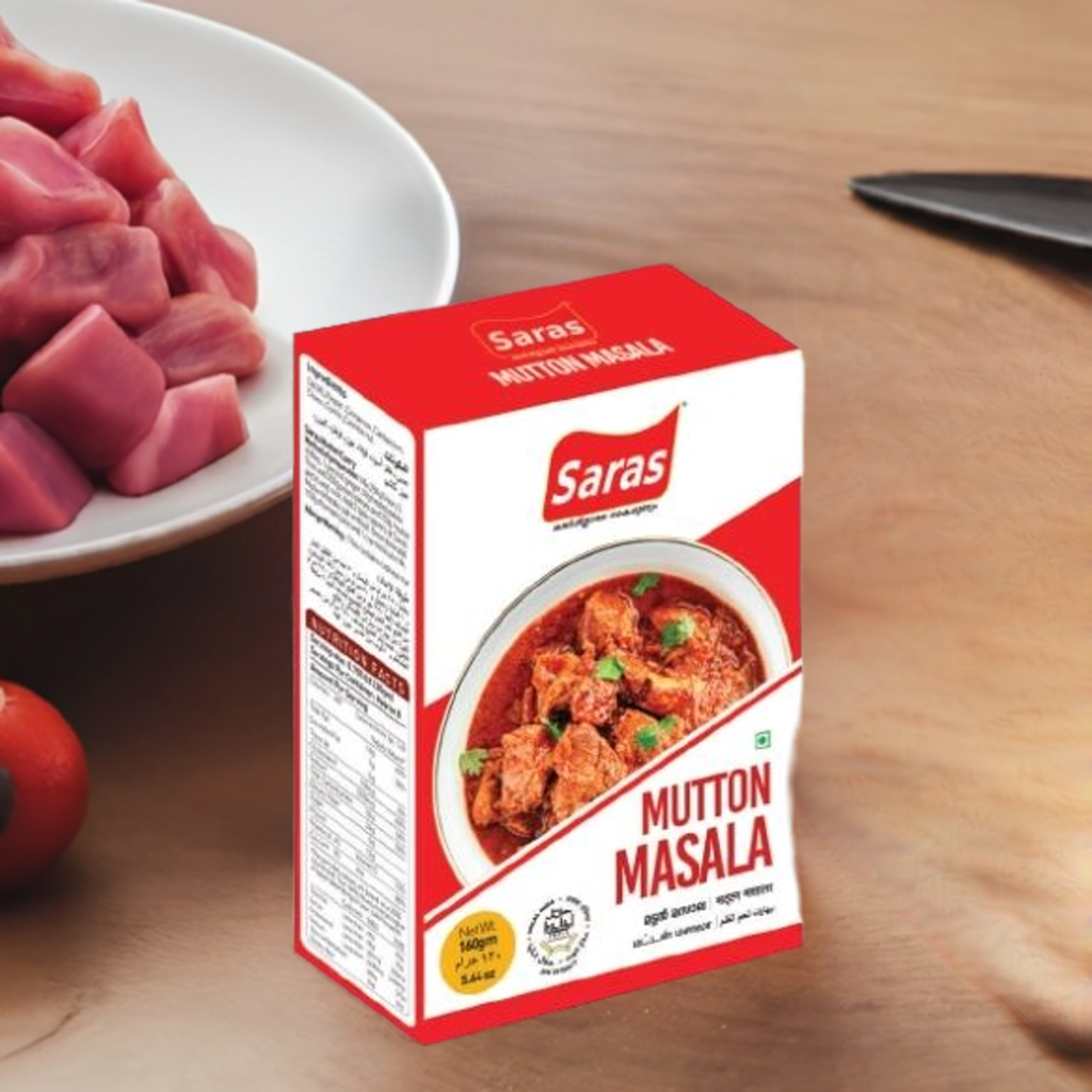 Saras Mutton Masala-Gms : 200 - www.foodworldmd.com