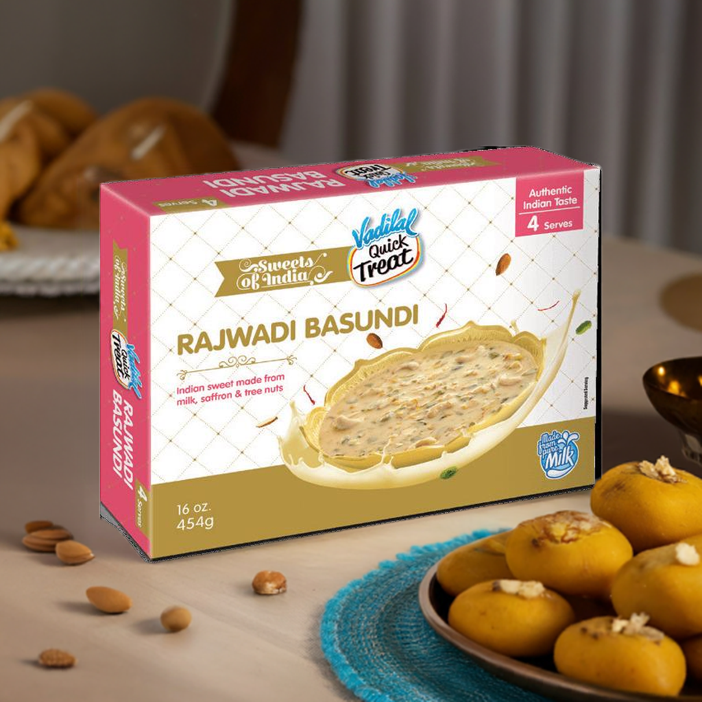 Vadilal Rajwadi Basundi-Gms : 454 - www.foodworldmd.com