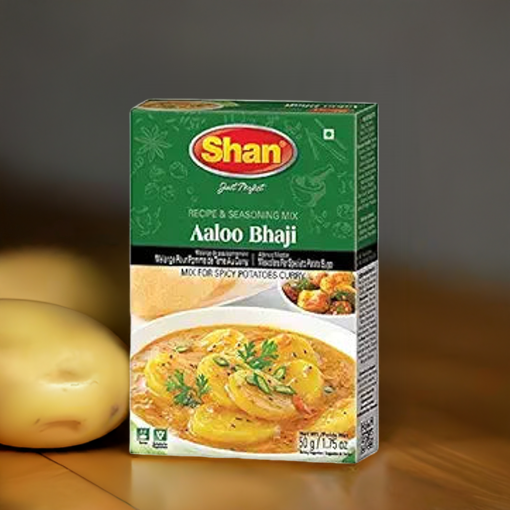 Shan Aaloo Bhaji Mix-Gms : 50 - www.foodworldmd.com