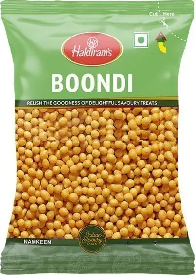 Haldirams Boondi-Gms : 400 - www.foodworldmd.com