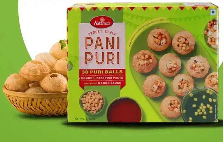 Haldirams Panipuri Kit-Gms : 360 - www.foodworldmd.com