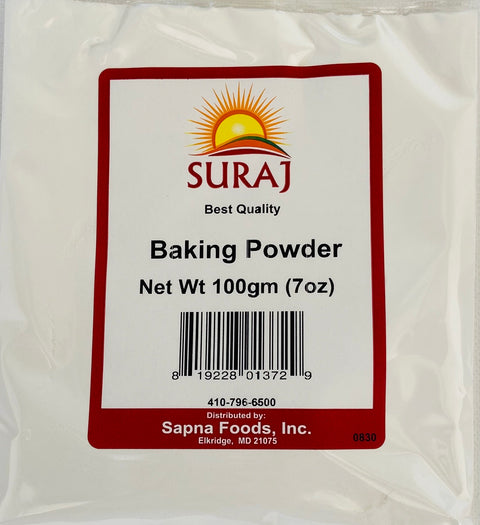 Suraj Baking Powder / Soda-Gms : 100 - www.foodworldmd.com