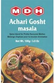 MDH Achari Ghost Masala-Gms : 100 - www.foodworldmd.com