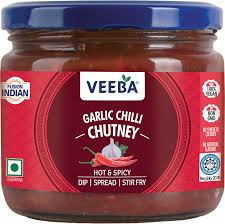 Veeba Garlic Chilli Chutney-Gms : 320 - www.foodworldmd.com