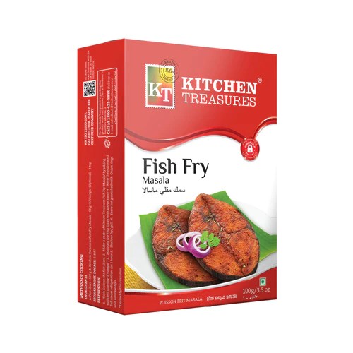 Kitchen Treasure Fish Fry Masala-Gms : 100 - www.foodworldmd.com