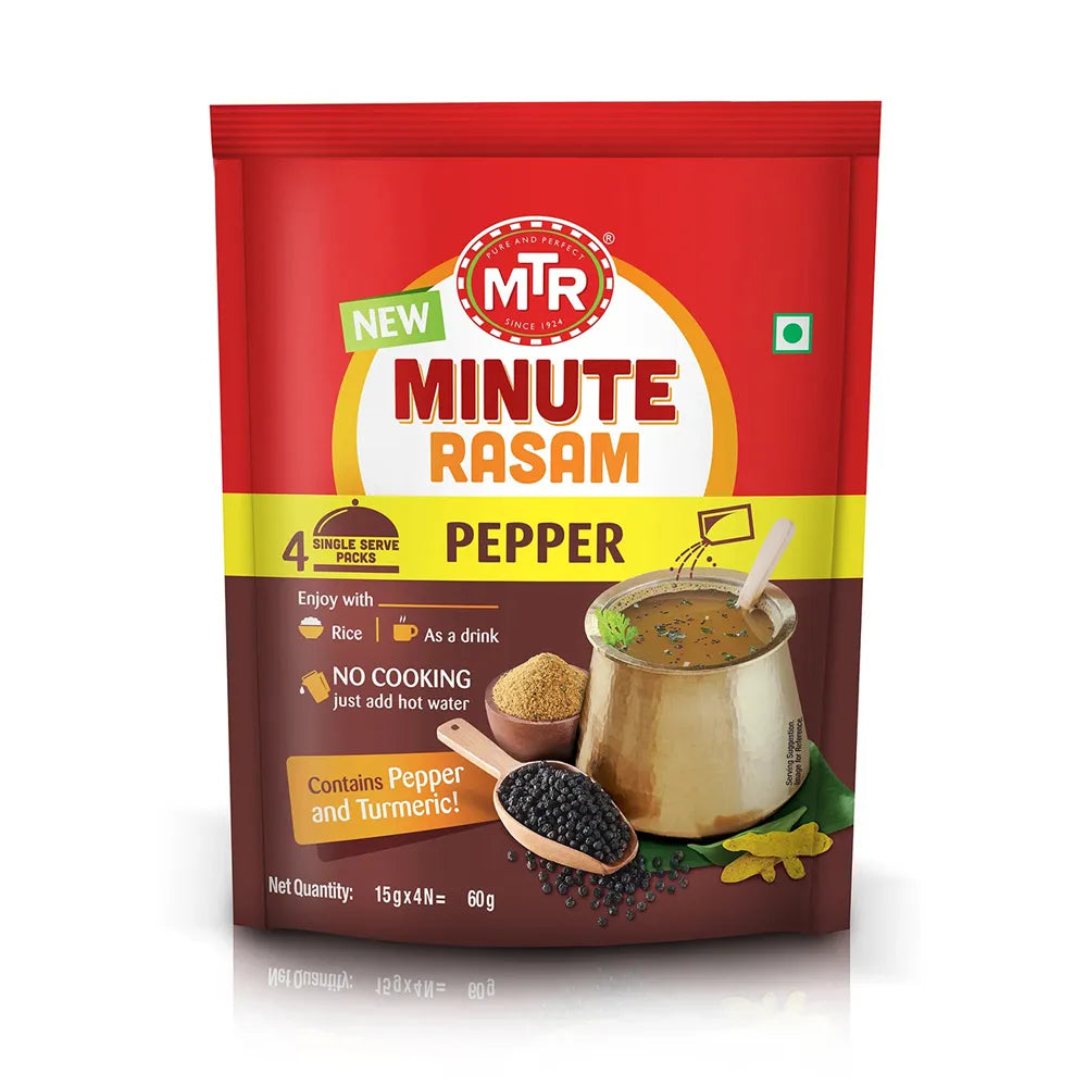 MTR Minute Pepper Rasam -Gms : 60 - www.foodworldmd.com