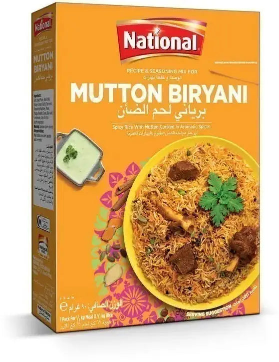 National Mutton Biryani Masala-Gms : 39 - www.foodworldmd.com