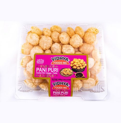 Vidhya Panipuri-Gms : 160 - www.foodworldmd.com