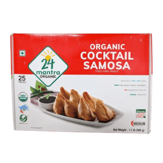 24 Mantra Organic Cocktail Samosa-Gms : 500