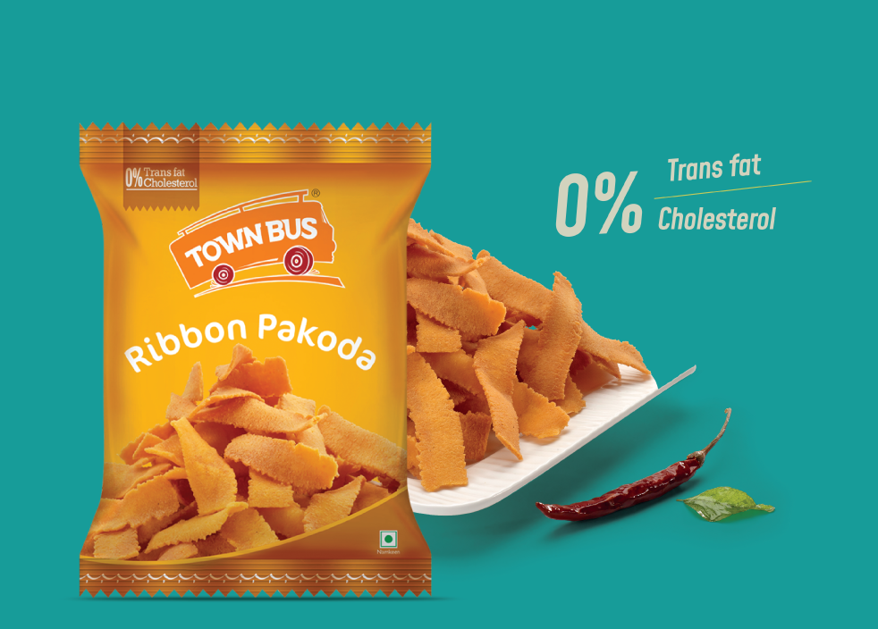 Town Bus Ribbon Pakoda (Buy 1 Get 1 Free)-Gms : 340 - www.foodworldmd.com