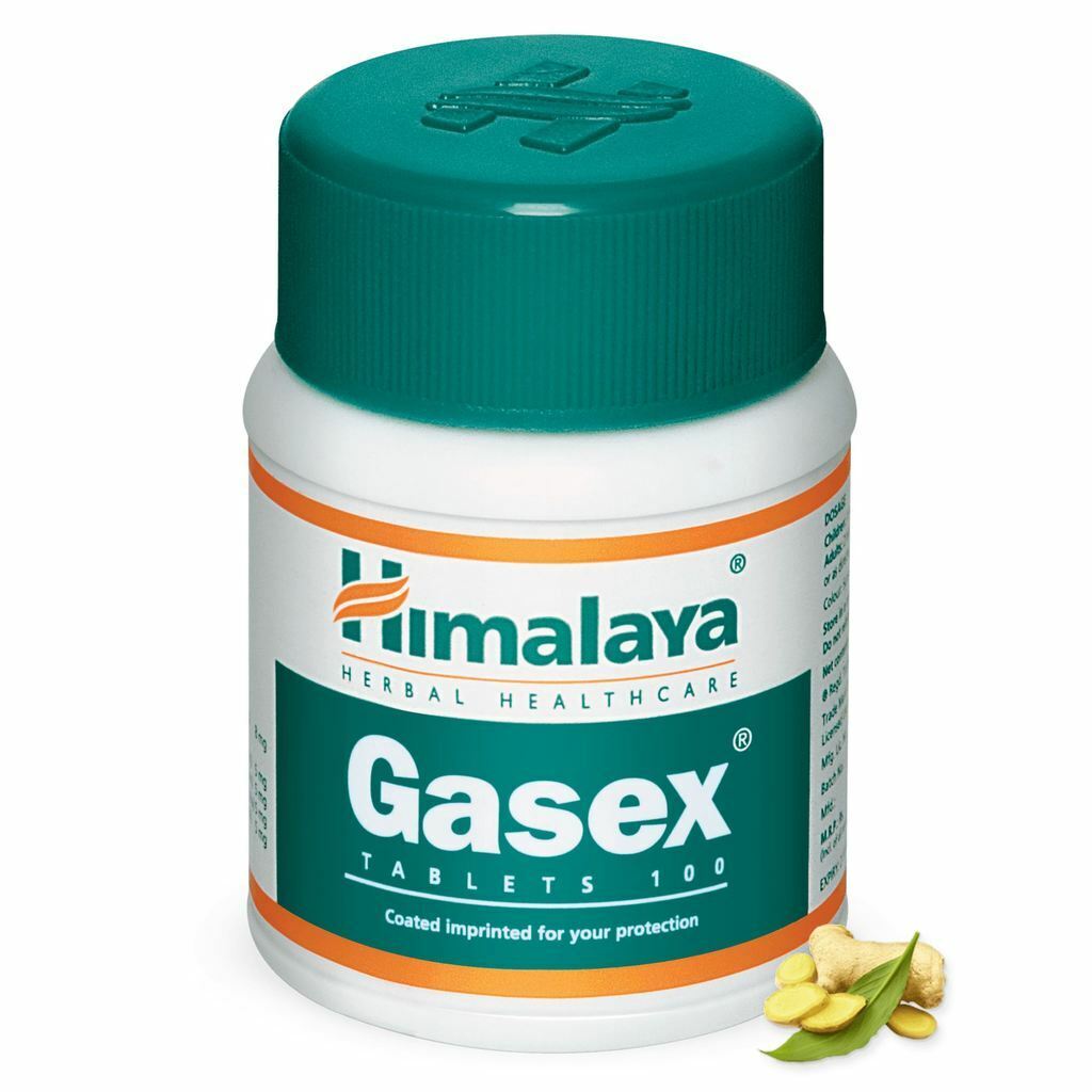 Himalaya Gasex Tablet-Pcs : 100 - www.foodworldmd.com